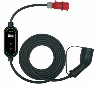 Αγορά κινητός φορητός EV τύπος φορτιστών 11kW 16A 400V - 2 με τα κόκκινα βουλώματα της Κεντρικής και Ανατολικής Ευρώπης σε απευθείας σύνδεση κατασκευή