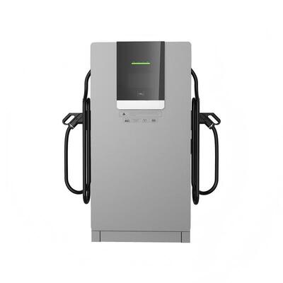 Αγορά 60kW συνεχής ρεύματος γρήγορο φορτιστή ηλεκτρικών οχημάτων με διπλή σύνδεση CCS2 για εμπορικούς σταθμούς φόρτισης σε απευθείας σύνδεση κατασκευή