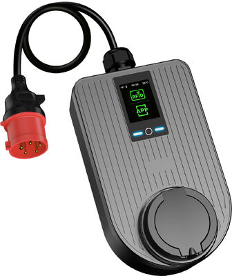 αγορά 7.4kW τύπου 2 φορητό φορτιστή EV CEE Plug Single Phase 32A Οικιακή φόρτιση 2.8 ιντσών LCD σε απευθείας σύνδεση κατασκευή