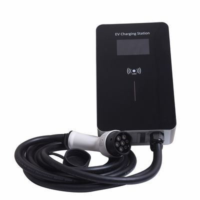 σταθμός χρέωσης αυτοκινήτων 16A 400V 11kW Ε ηλεκτρικό βούλωμα αυτοκινήτων στους σταθμούς με τις κάρτες RFID