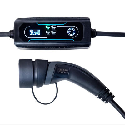 16A 3.6kW φορητός EV φορτιστών της ΕΕ εξοπλισμός χρέωσης οχημάτων τύπων ηλεκτρικός
