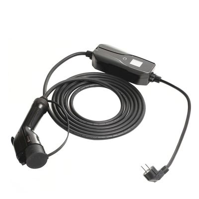 Διευθετήσιμο βούλωμα IEC 62196-2 Type2 φορτιστών αυτοκινήτων της εγχώριας EV 16A 5.5m