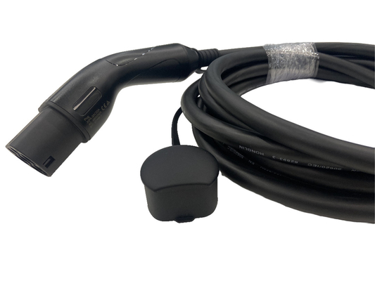 Καλή τιμή 240V τύπου 2 καλώδια φόρτισης EV υλικά Huntsman 32A/16A PE τερματικό για ευέλικτες επιλογές φόρτισης σε απευθείας σύνδεση