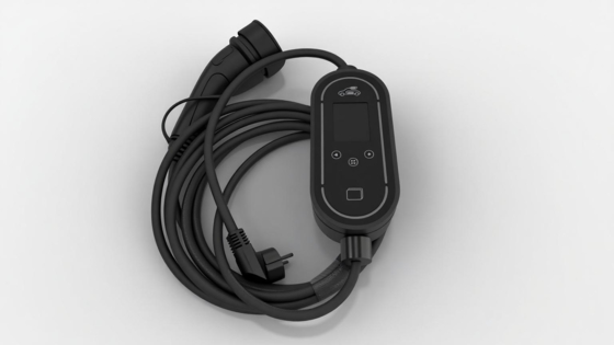 Καλή τιμή 11KW Type2 EV Portable Charger with 2.4 inch Screen  EV Portable Charger with APP Control σε απευθείας σύνδεση