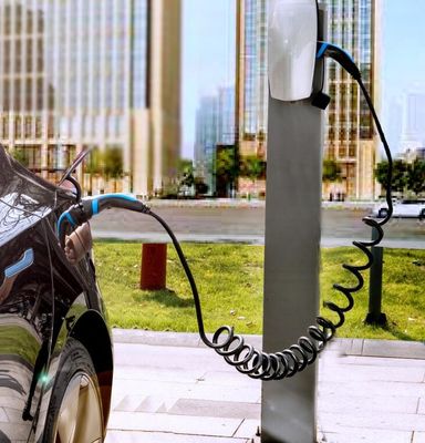 Καλή τιμή τύπος 32A 480V 22kW - ο φορτιστής 2 2 εναλλασσόμενου ρεύματος κουλουρίασε τον τύπο - συνδετήρας 2 EV σε απευθείας σύνδεση